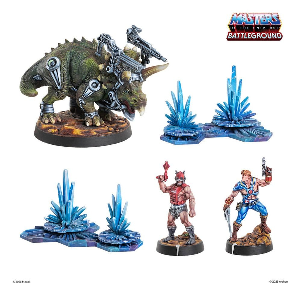 Masters of the Universe: Battleground Miniatures Game Wave 10: Preternian Heroes Faction *French Version* [3]