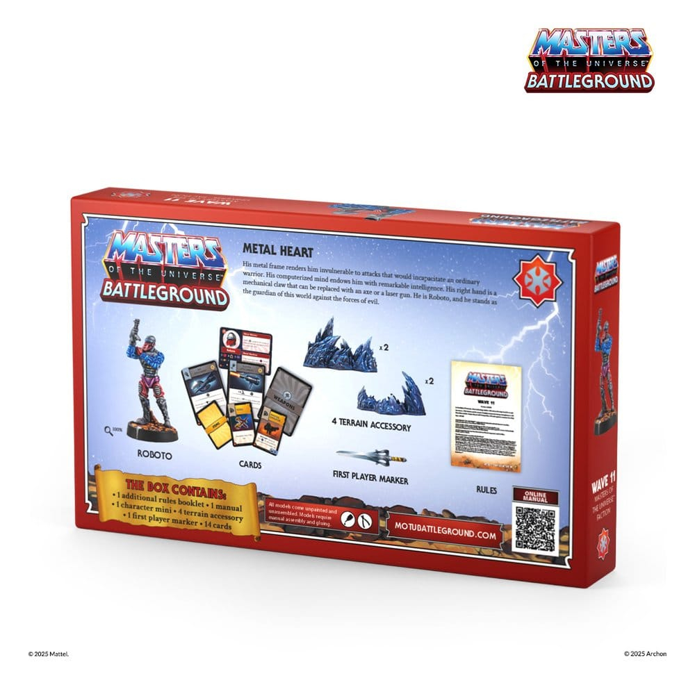 Masters of the Universe: Battleground Miniatures Game Wave 11: MOTU Faction Roboto *French Version* [4]