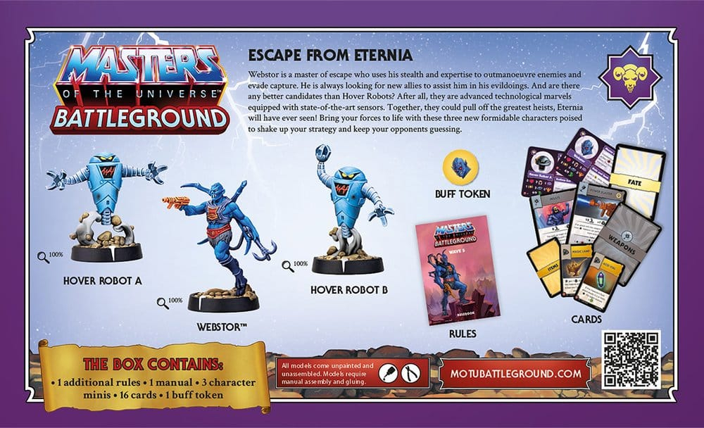 Masters of the Universe: Battleground Miniatures Game Wave 5: Evil Warriors Faction *French Version* [5]