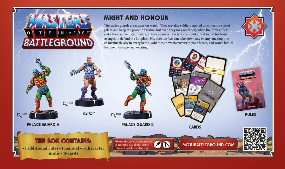 Masters of the Universe: Battleground Miniatures Game Wave 5: Masters of the Universe Faction *French Version* [5]