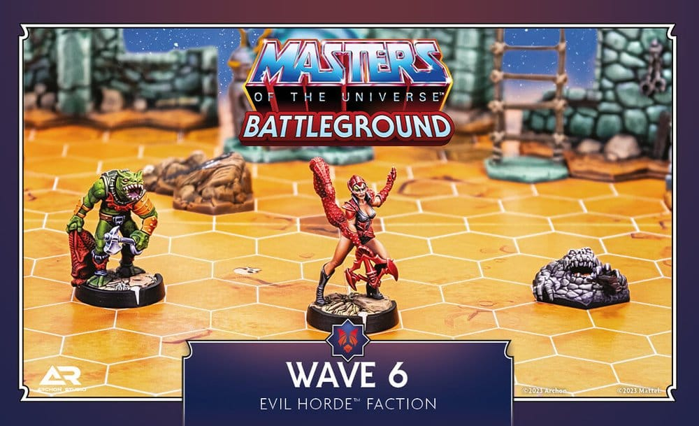 Masters of the Universe: Battleground Miniatures Game Wave 6: Evil Horde Faction *German Version* [6]