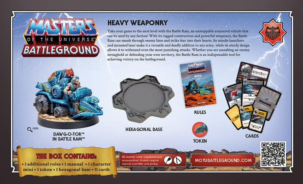 Masters of the Universe: Battleground Miniatures Game Wave 6: Fighting Foe Men Faction *English Version* [5]