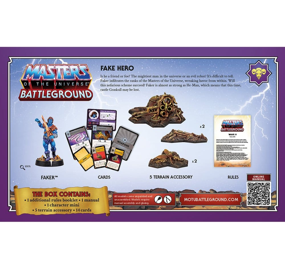 Masters of the Universe: Battleground Miniatures Game Wave 9: Evil Warriors Faction *German Version* [6]