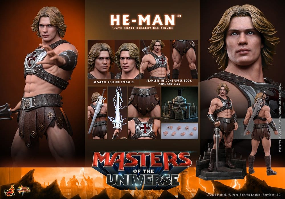 Masters of the Universe Movie Masterpiece Action Figure 1/6 He-Man 31 cm [16]