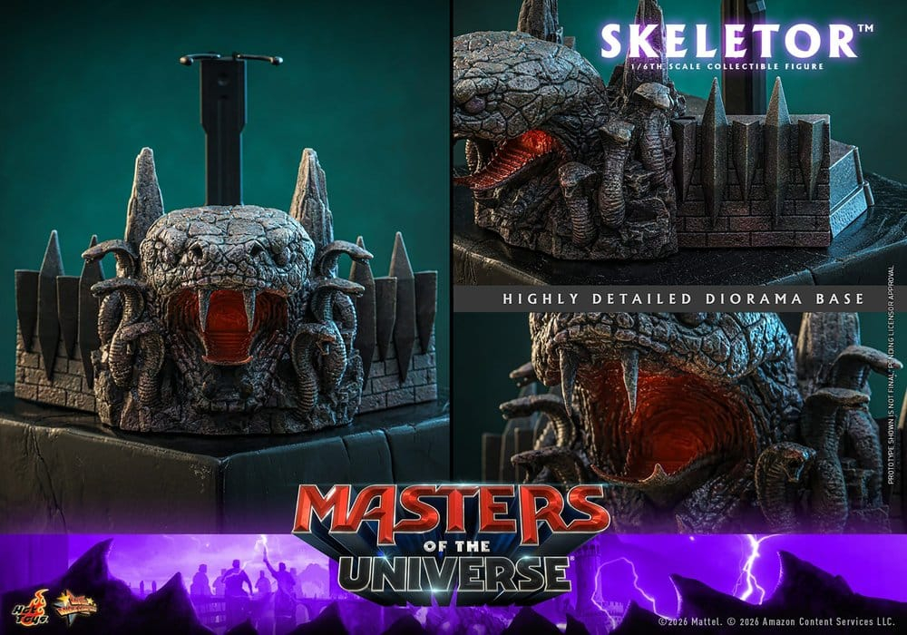Masters of the Universe Movie Masterpiece Action Figure 1/6 Skeletor 31 cm [16]