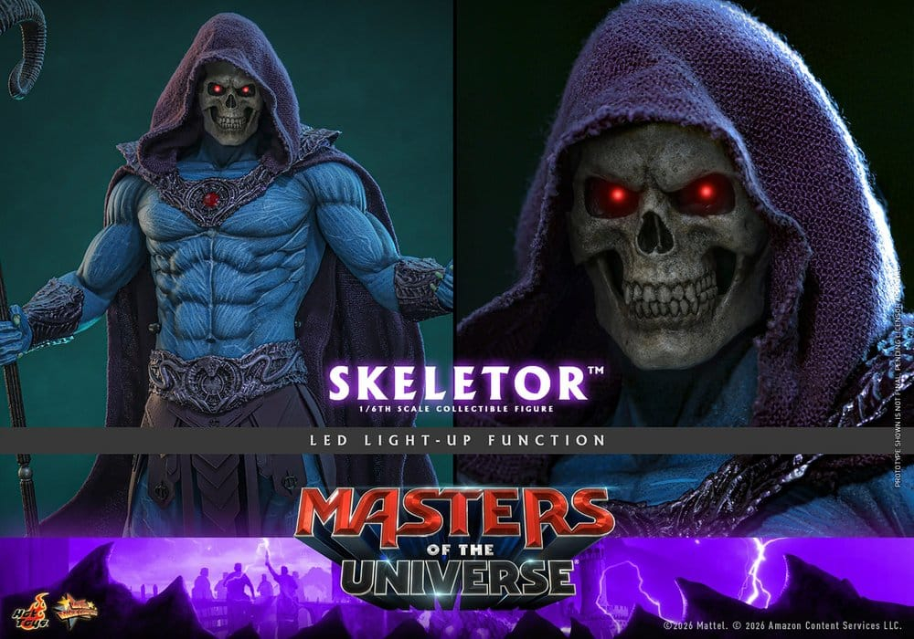 Masters of the Universe Movie Masterpiece Action Figure 1/6 Skeletor 31 cm [12]
