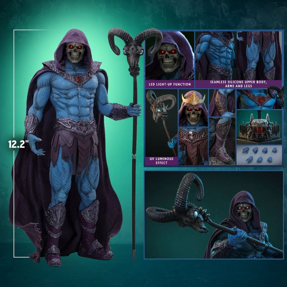 Masters of the Universe Movie Masterpiece Action Figure 1/6 Skeletor 31 cm [18]