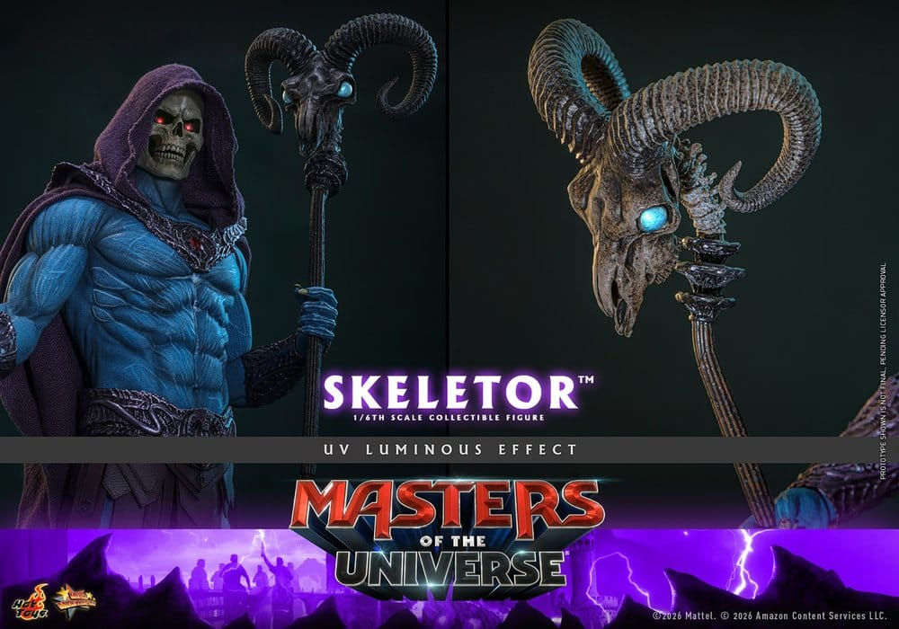 Masters of the Universe Movie Masterpiece Action Figure 1/6 Skeletor 31 cm [15]