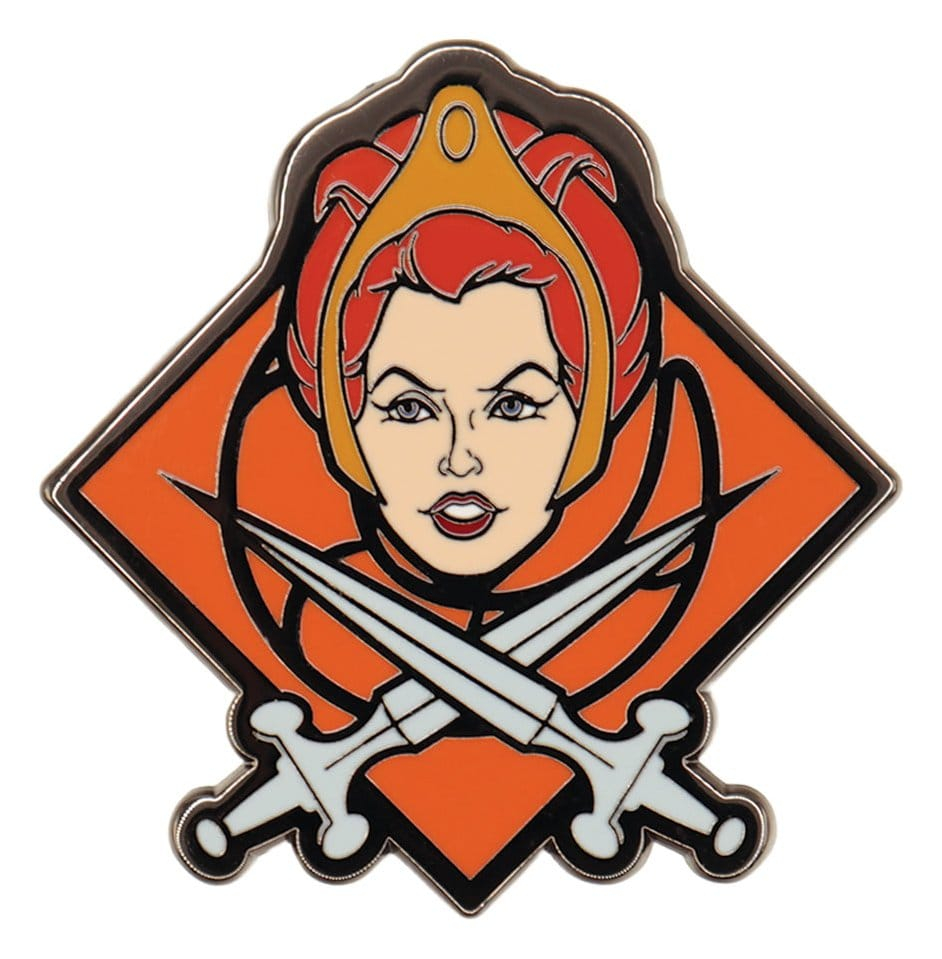 Masters of the Universe Mystery Pin Badges Blind Box Display (12) [18]