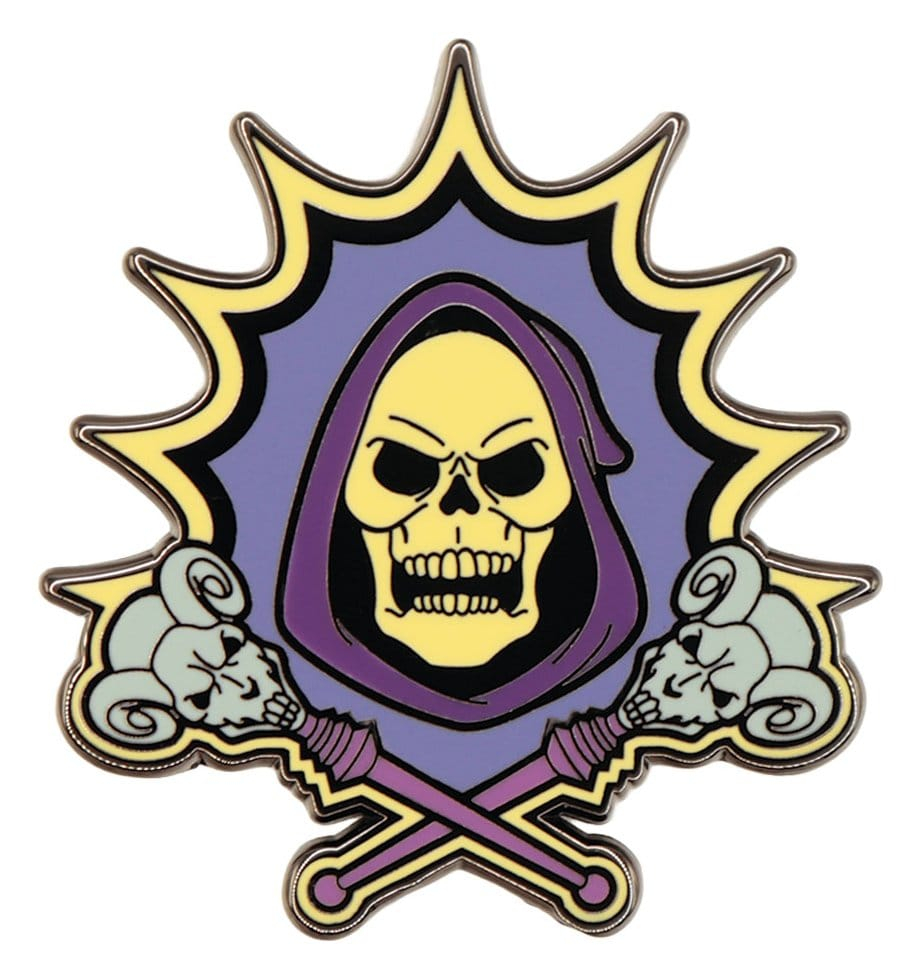 Masters of the Universe Mystery Pin Badges Blind Box Display (12) [16]