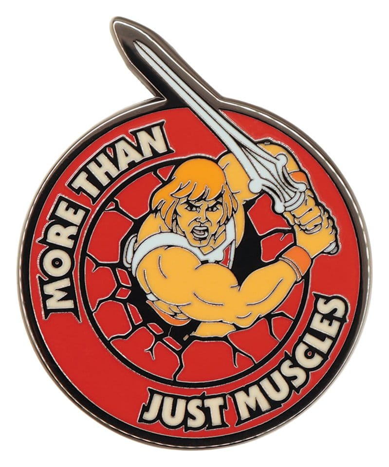 Masters of the Universe Mystery Pin Badges Blind Box Display (12) [6]