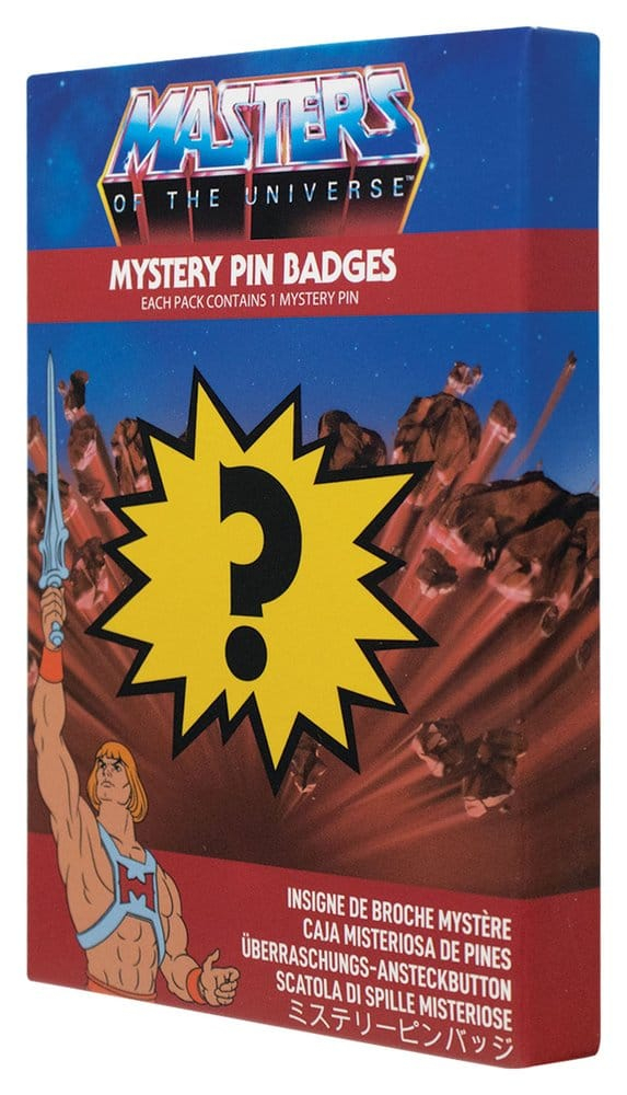 Masters of the Universe Mystery Pin Badges Blind Box Display (12) [10]
