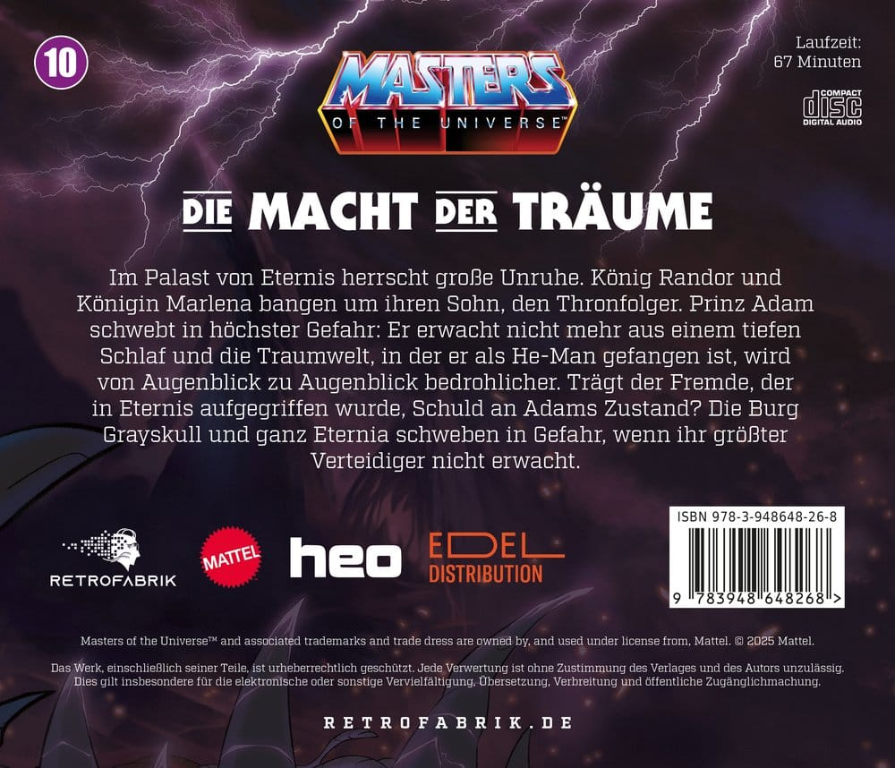 Masters of the Universe Radio Play CD Episode 10: Die Macht der Träume *German Version* [2]