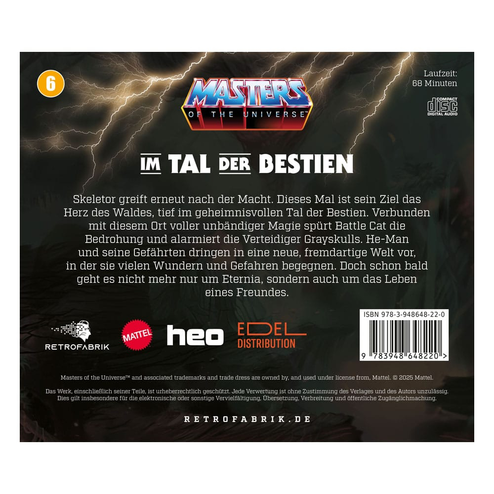 Masters of the Universe Radio Play CD Episode 6: Im Tal der Bestien *German Version* [2]