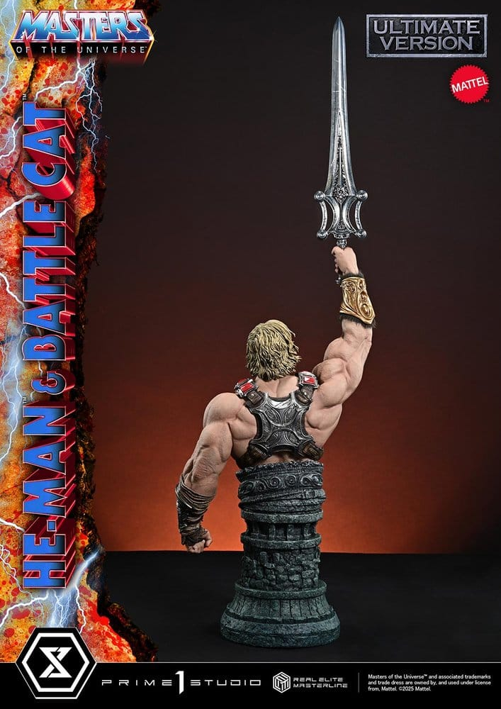 Masters of the Universe Real Elite Masterline Series Statue 1/4 He-Man & Battle Cat Ultimate Bonus Version 86 cm [21]