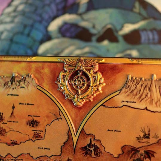 Masters of the Universe Replica Metal Map of Eternia Limited Edition 10 x 15 cm [2]
