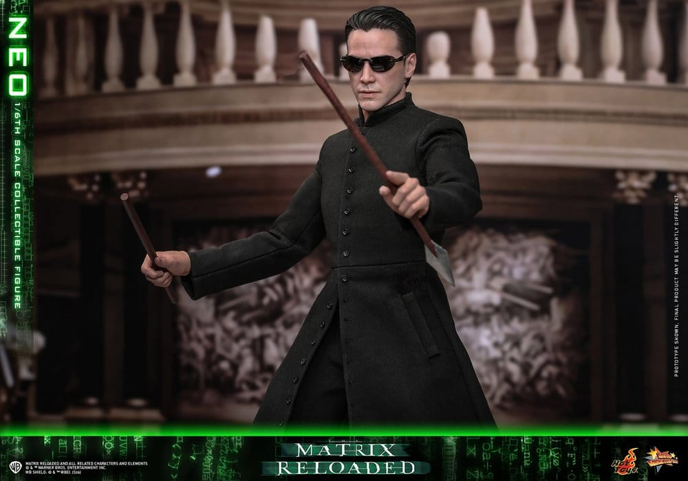 Matrix Movie Masterpiece Action Figure 1/6 Neo 31 cm [7]