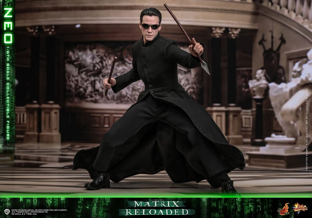 Matrix Movie Masterpiece Action Figure 1/6 Neo 31 cm [8]