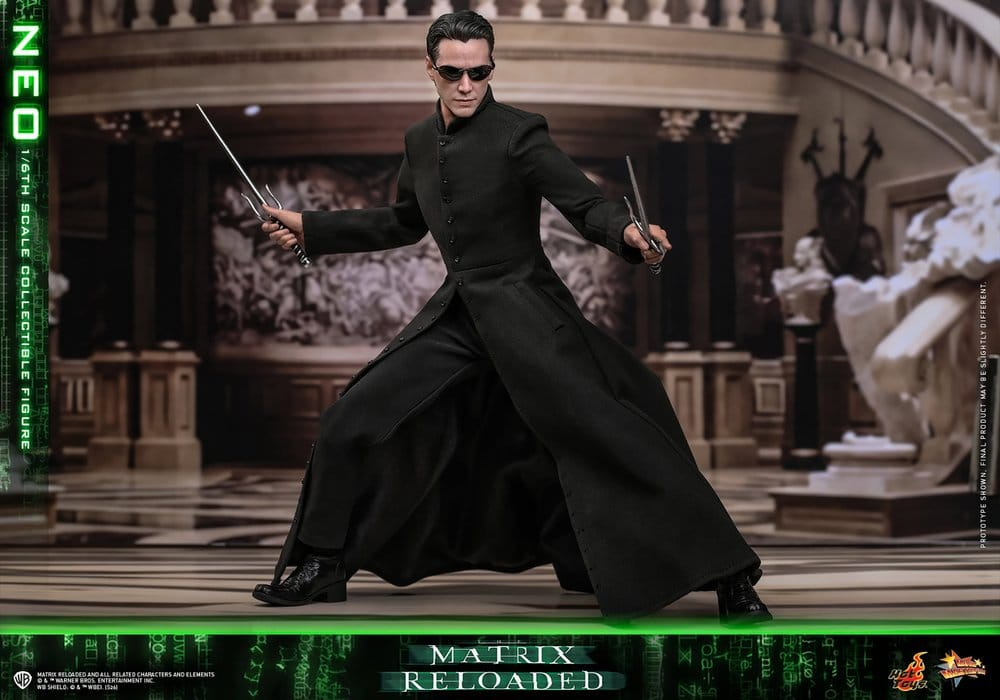 Matrix Movie Masterpiece Action Figure 1/6 Neo 31 cm [6]