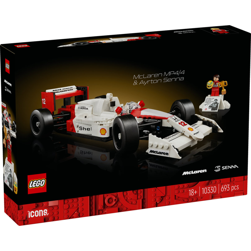 LEGO Icons McLaren MP4/4 si Ayrton Senna 10330 [2]