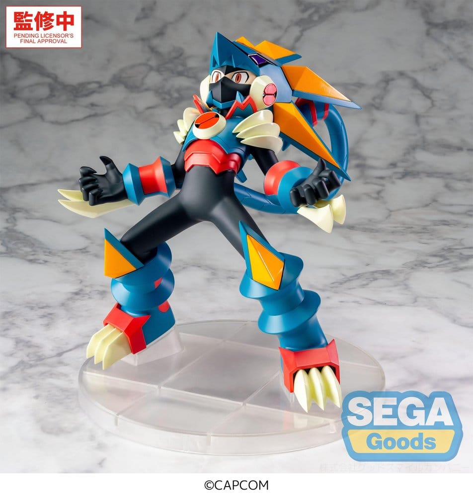 Mega Man Battle Network Luminasta PVC Figure Mega Man Gregar Beast 17 cm [6]