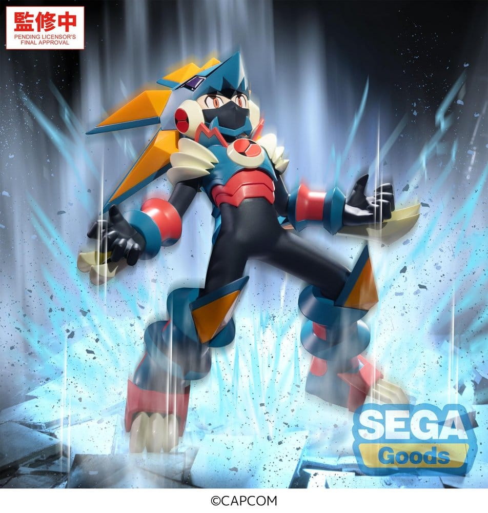 Mega Man Battle Network Luminasta PVC Figure Mega Man Gregar Beast 17 cm [3]