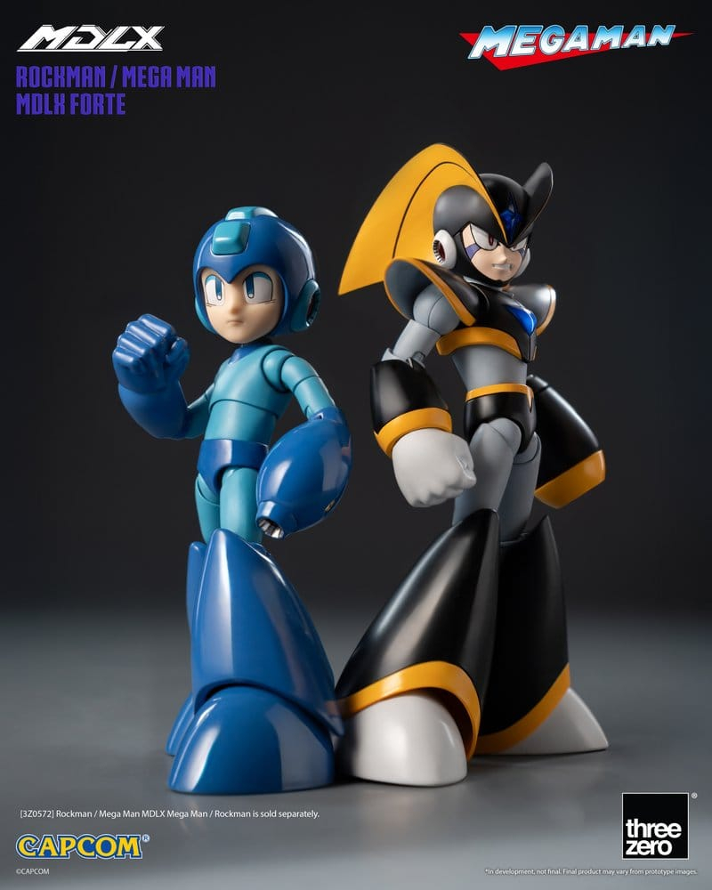 Mega Man MDLX Action Figure Rockman / Mega Man Forte 10 cm [12]