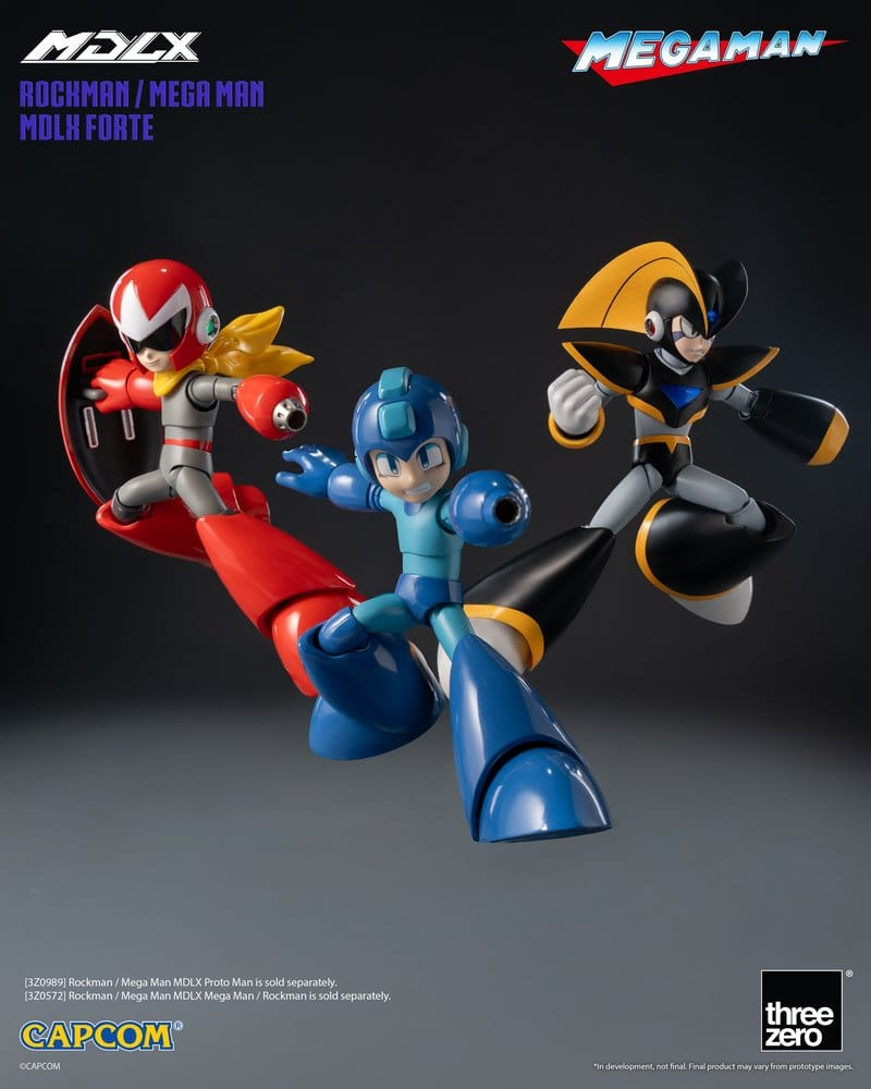 Mega Man MDLX Action Figure Rockman / Mega Man Forte 10 cm [14]