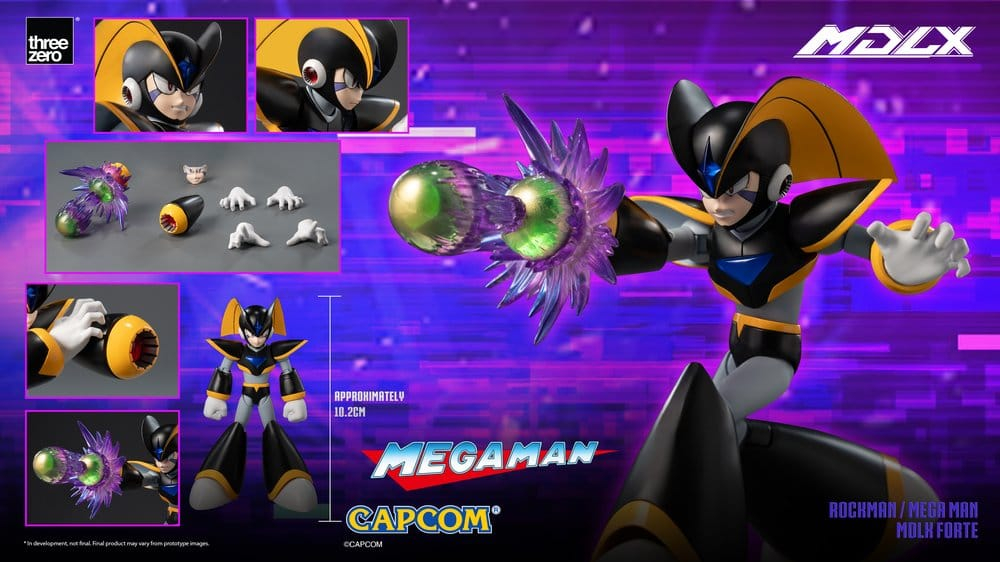 Mega Man MDLX Action Figure Rockman / Mega Man Forte 10 cm [15]