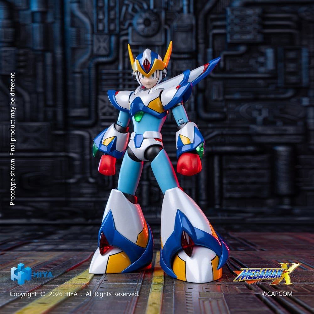 Mega Man X Exquisite Basic Series Actionfigur X Falcon Armor Version 15 cm [7]