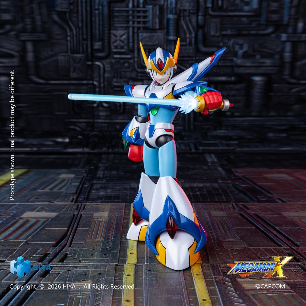 Mega Man X Exquisite Basic Series Actionfigur X Falcon Armor Version 15 cm [8]