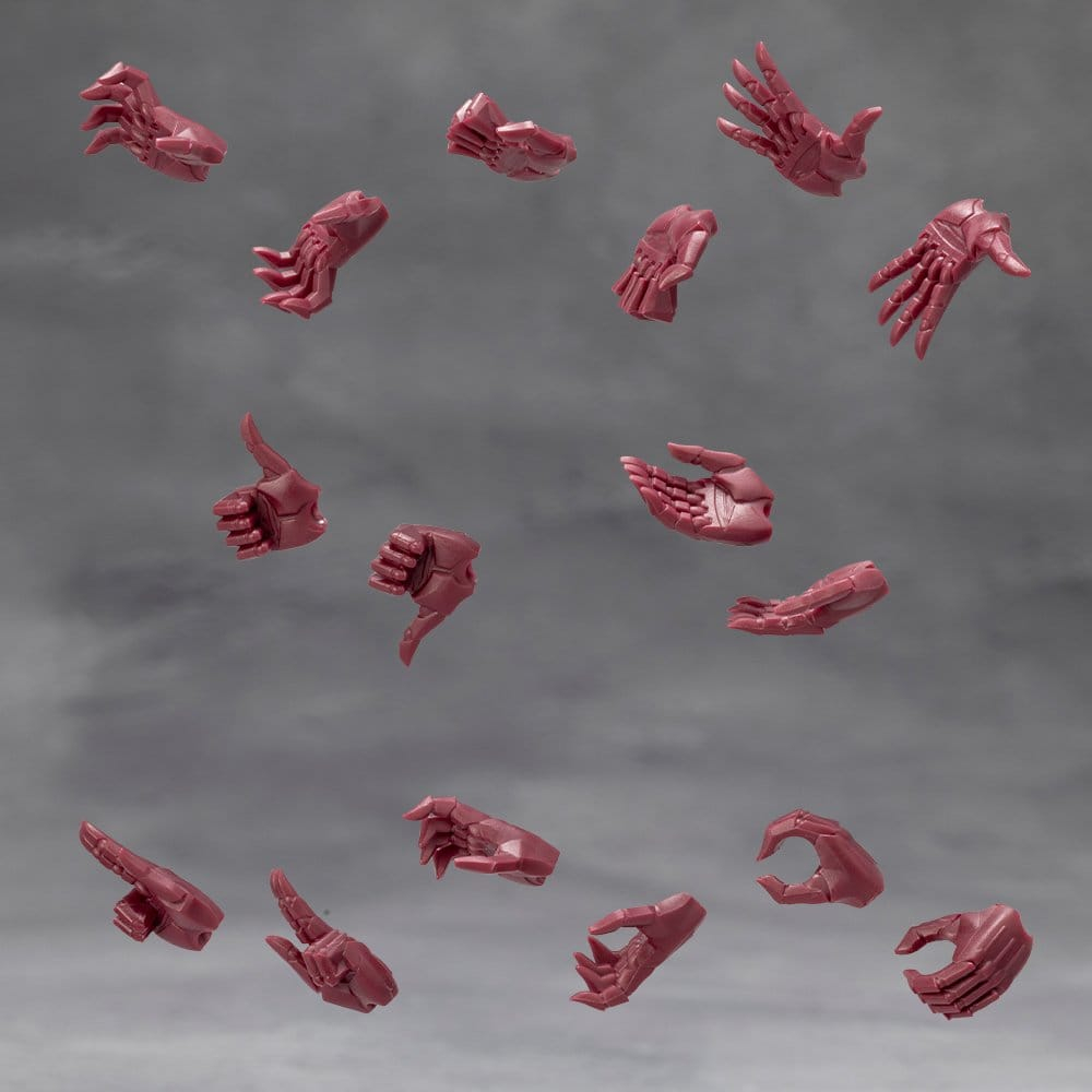 Megalomaria Unlimited Universe Model Kit Accessory Set Ex Hand Unit Male Type A Red Ver. [2]