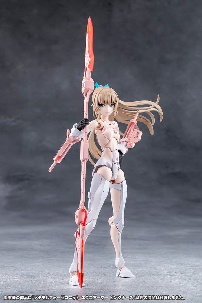 Megalomaria Unlimited Universe Plastic Model Kit Accessory Set Metamorphose Unit Exarmor Pink Nurse [3]