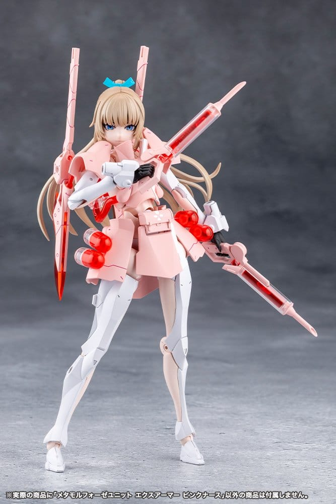 Megalomaria Unlimited Universe Plastic Model Kit Accessory Set Metamorphose Unit Exarmor Pink Nurse [8]