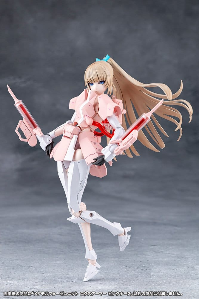 Megalomaria Unlimited Universe Plastic Model Kit Accessory Set Metamorphose Unit Exarmor Pink Nurse [10]
