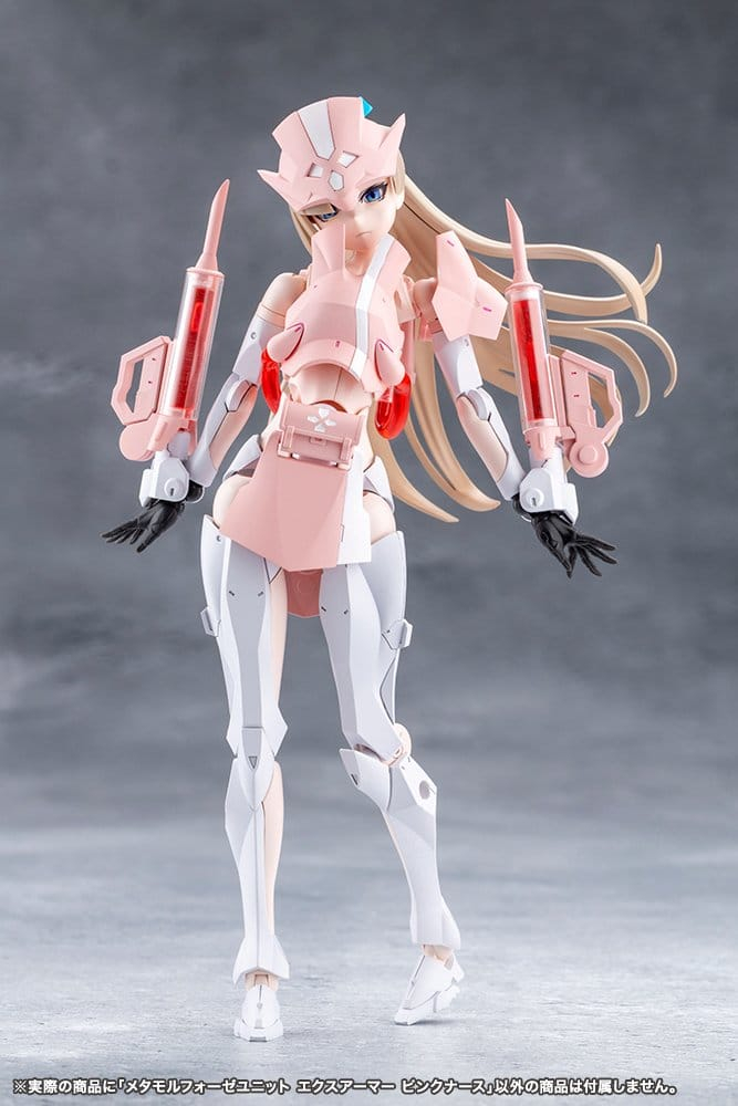 Megalomaria Unlimited Universe Plastic Model Kit Accessory Set Metamorphose Unit Exarmor Pink Nurse [12]