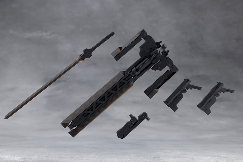 Megalomaria Unlimited Universe Plastic Model Kit Accessory Set Metamorphose Unit Grave Arms 2 Black Ver. [3]