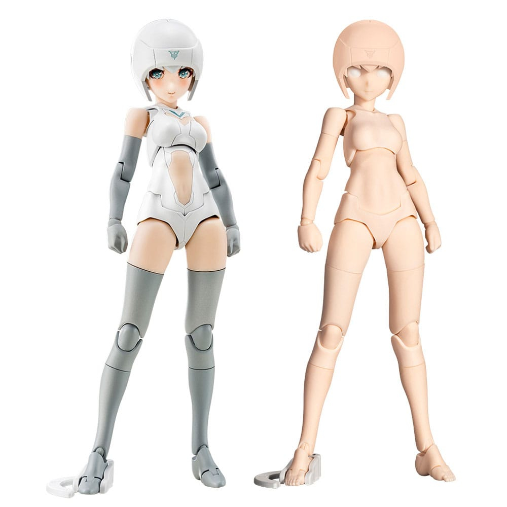 Megami Device Model Kit Accesoory Set B1R-M Chassis Kit Skin Color A (Reproduction) 14 cm [13]