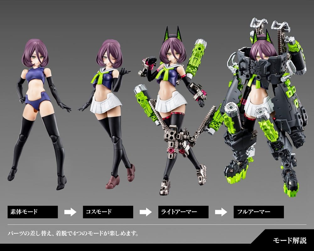 Megami Device Plastic Model Kit 1/1 Buster Doll Tank (Reproduction) 18 cm [9]