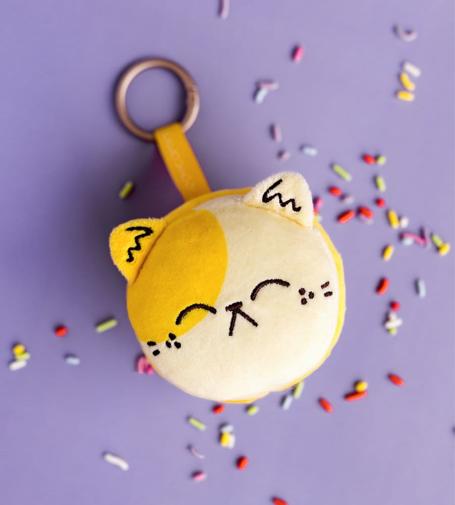 Meowcaron Plush Bag Charm Smile 7 cm [5]