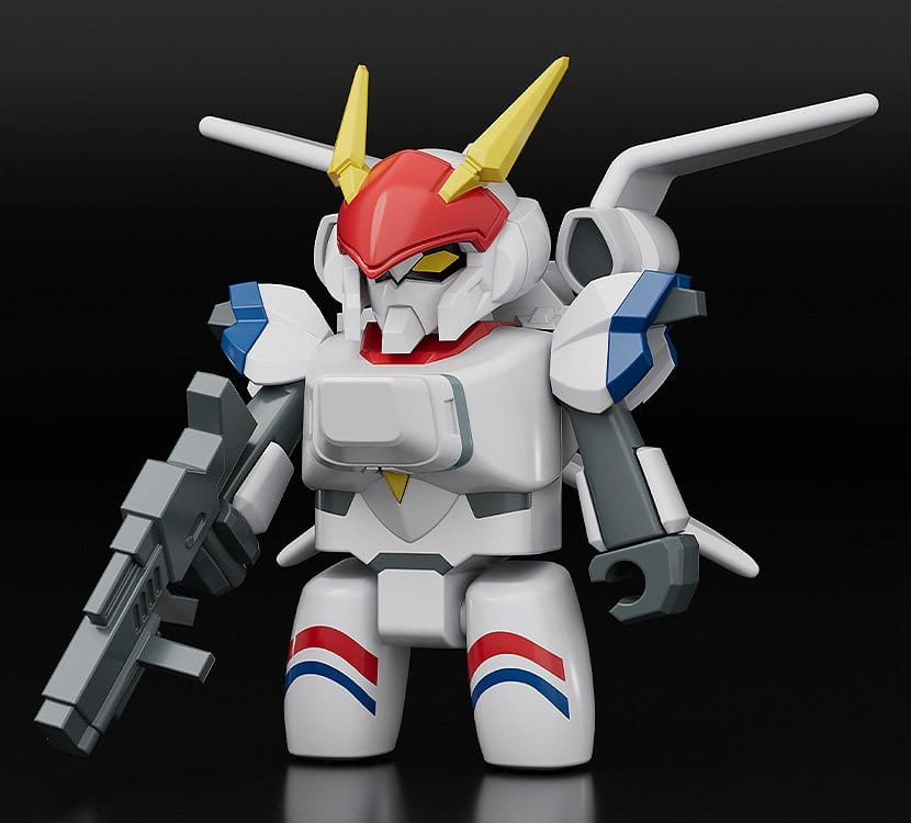Metal Armor Dragonar Brickroid Action Figure Dragonar-1 (Opening Ver.) & Carrier Set 5 cm [3]