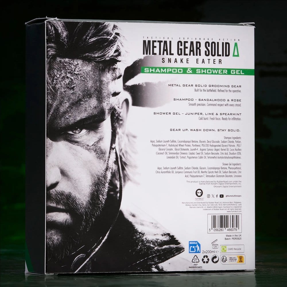 Metal Gear Solid Gift Set Shower Gel & Shampoo [2]