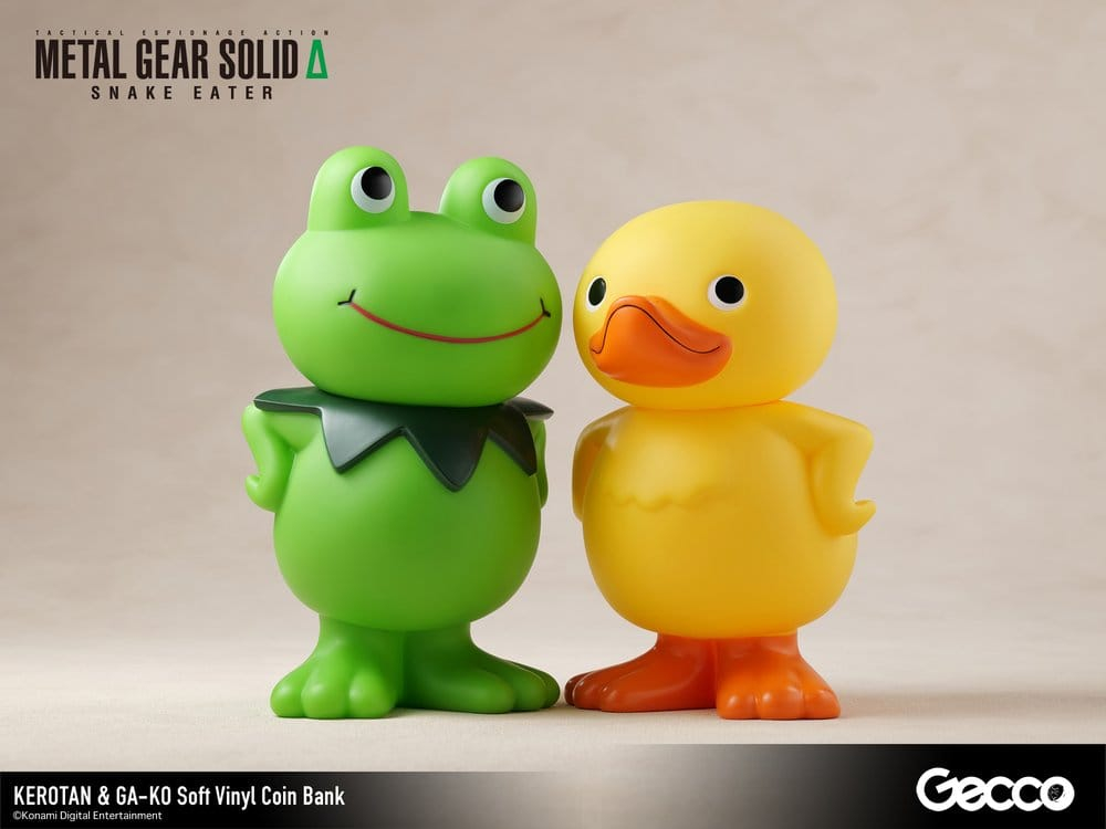Metal Gear Solid ?: Snake Eater Soft Vinyl Bank Kerotan 21 cm [5]