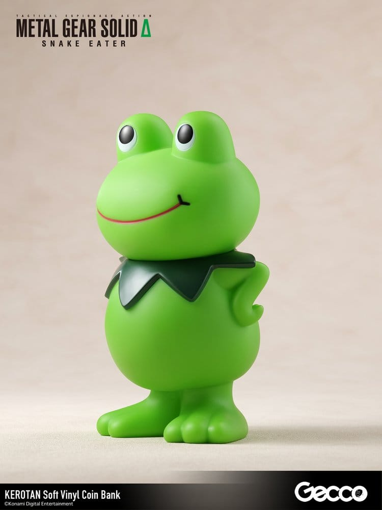 Metal Gear Solid ?: Snake Eater Soft Vinyl Bank Kerotan 21 cm [8]