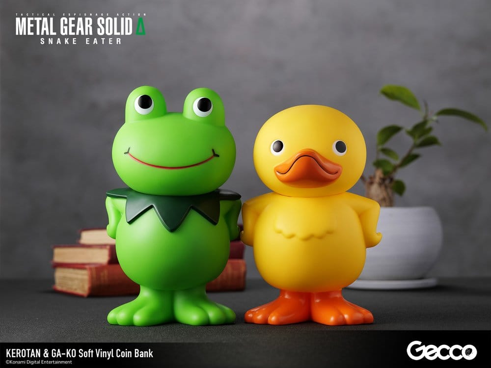 Metal Gear Solid ?: Snake Eater Soft Vinyl Bank Kerotan 21 cm [6]