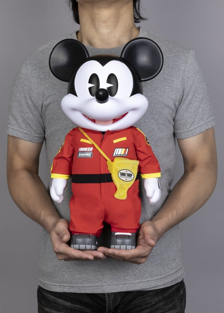 Mickey and Friends Vinyl Bank SYAKING-BANG!! Functional Figurine Race Car Micky 48 cm [4]