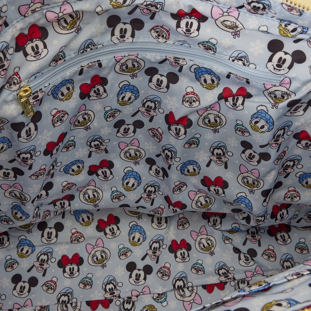 Mickey & Minnie by Loungefly Canvas Tote Bag Puff Quilt [4]