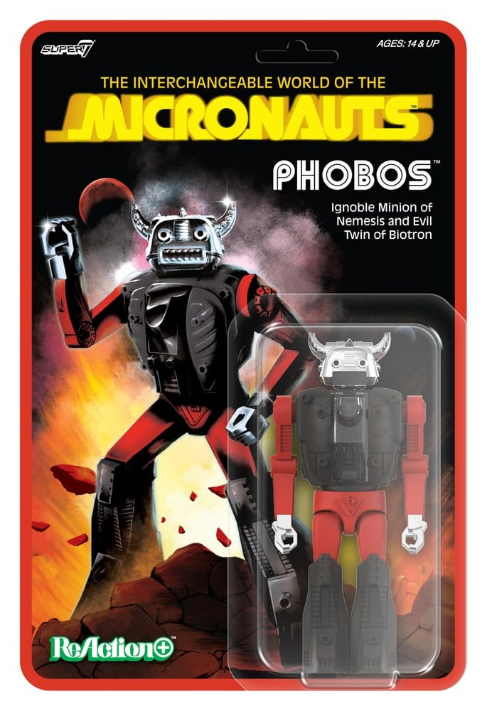 Micronauts ReAction+ Action Figure Wave 04 Phobos [2]
