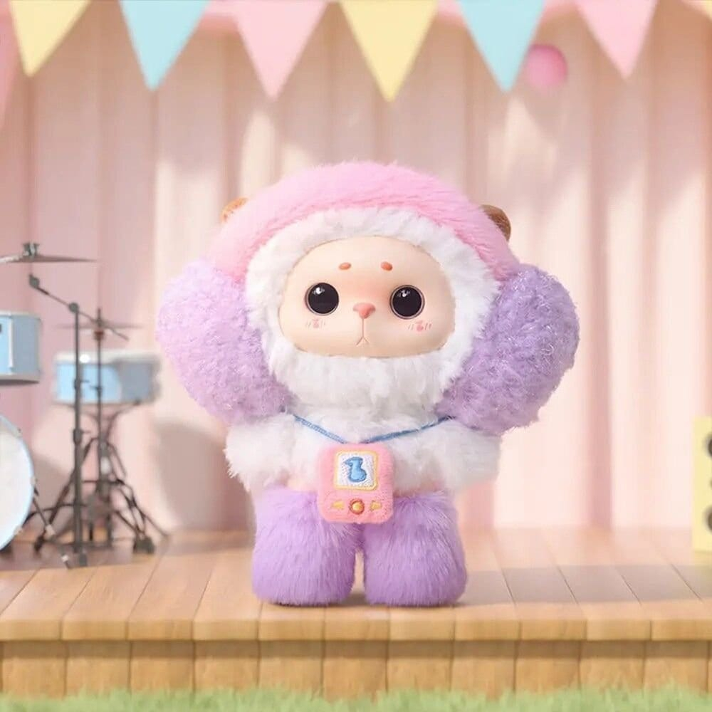 Miehuu Ultimate Chill Manual Plush Keychain 15 cm Blind Box Display (6) [4]