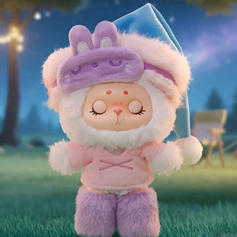 Miehuu Ultimate Chill Manual Plush Keychain 15 cm Blind Box Display (6) [3]